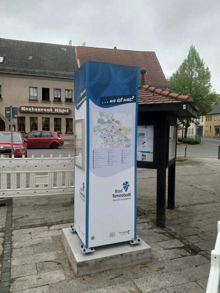 Informationssäule Bad Tennstedt